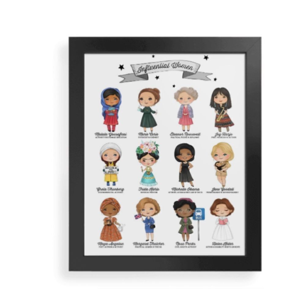 Influential Women Print 